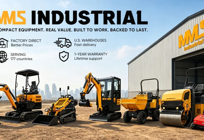 MMS Industrial Expands U.S. Compact Equipment Lineup and Distribution Network