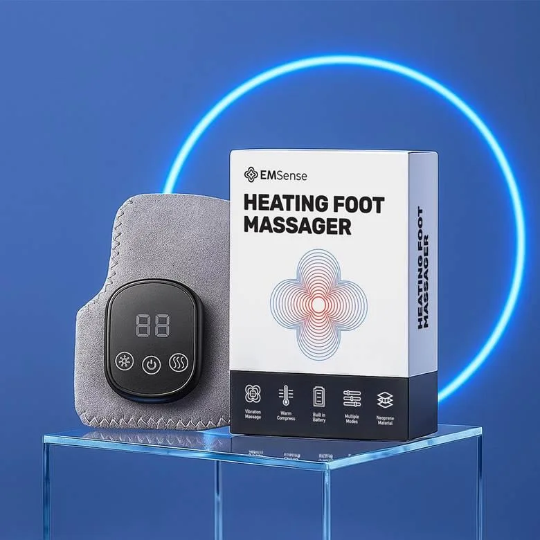 EMSense Massager Reviews: Cordless EMS Foot Device With Heat and Massage Modes Launches for U.S.A Market